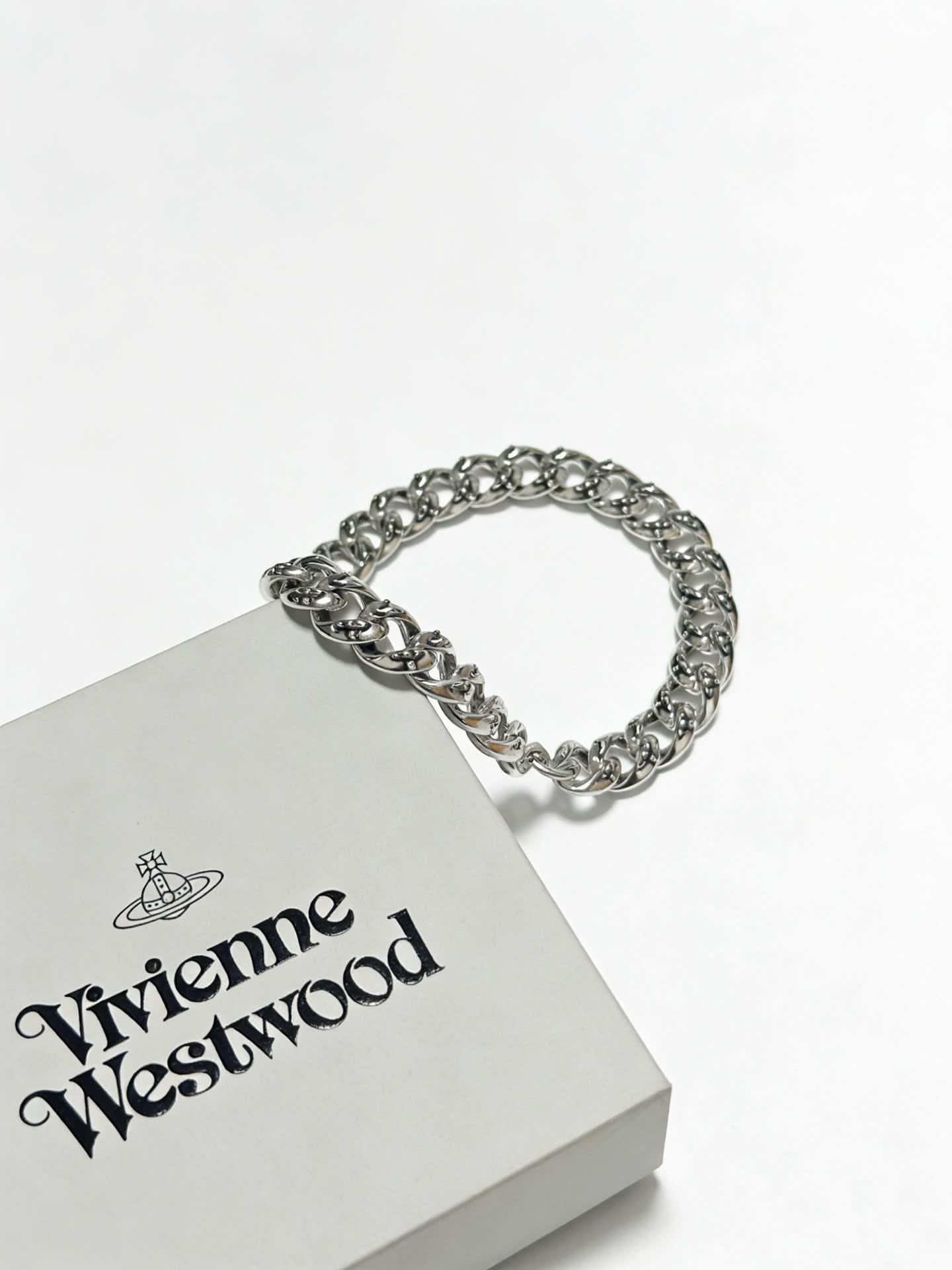 Vivienne Westwood Silver Chain Bracelet